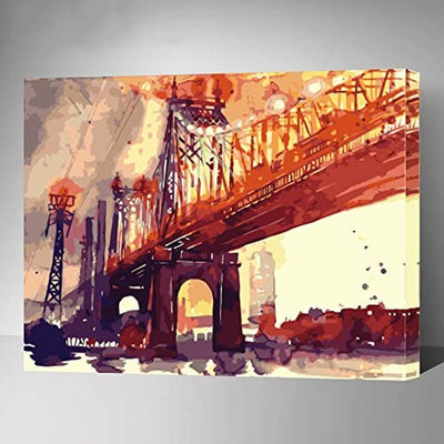 [ US stock clearance ] Made4u [ 20" ] [ Wood Framed ] Paint By Numbers Kits
