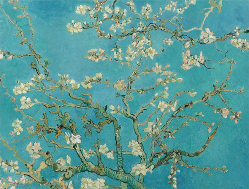 [ Van Gogh ][ Almond Blossom ] Museum Class Art Reproduction Painting [ CRUSE 3.82 Giga Resolution Original Piece Scanned and Painted] [ Aluminum Alloy Hand Framed ]