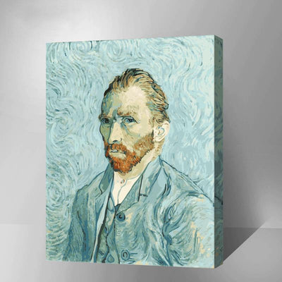 MADE4U [ Famous Art Collection ] [ 20" ] [ Thicker (1") ] [ Wood Framed ] Paint By Numbers Kit with Brushes and Paints (Van gogh YWYZ8852 )