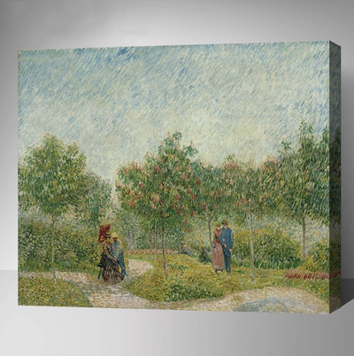 MADE4U [ Van Gogh Series 3] [ 20" ] [ Thicker (1") ] [ Wood Framed ] Paint By Numbers Kit with Brushes and Paints