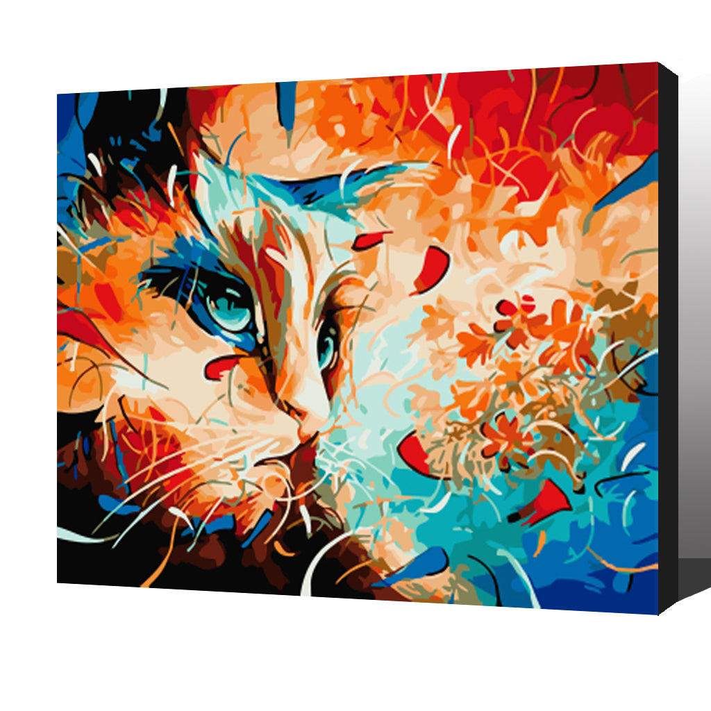 MADE4U [20"] [Wood Framed] Paint By Numbers Kit with Brushes and Paint