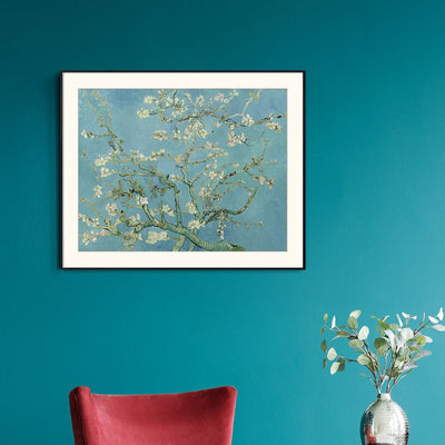 [ Van Gogh ][ Almond Blossom ] Museum Class Art Reproduction Painting [ CRUSE 3.82 Giga Resolution Original Piece Scanned and Painted] [ Aluminum Alloy Hand Framed ]