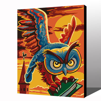 MADE4U [ Cartoon Series ] [ 20" ] [ Wood Framed ] Paint By Numbers Kit with Brushes and Paints ( Cartoon HHGZGX26205 ) NEW