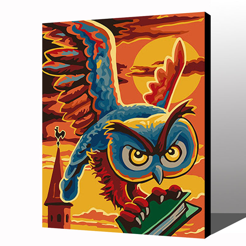 MADE4U [ Cartoon Series ] [ 20" ] [ Wood Framed ] Paint By Numbers Kit with Brushes and Paints ( Cartoon HHGZGX26205 ) NEW