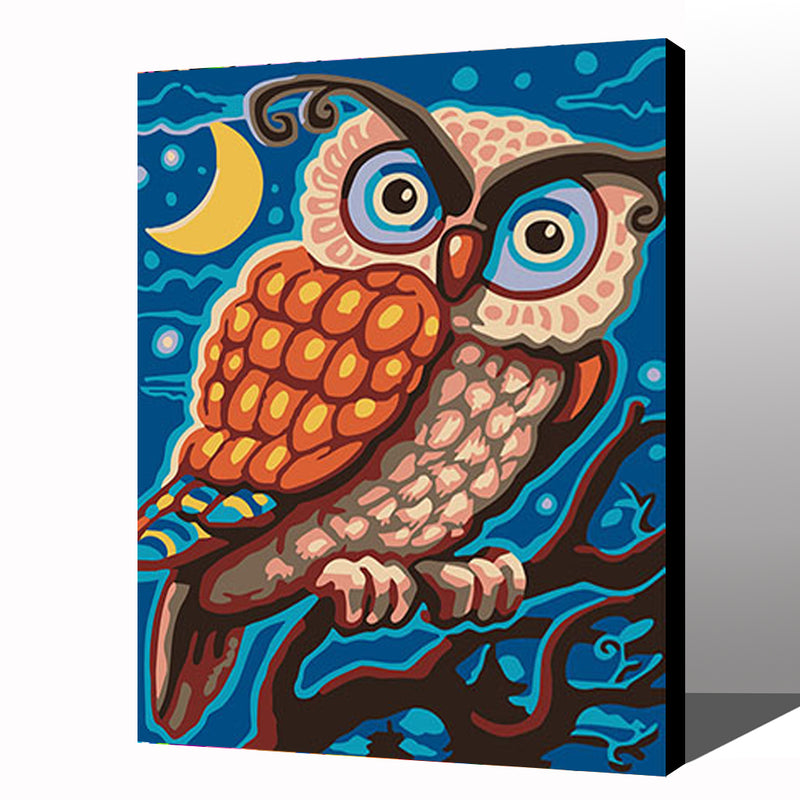 MADE4U [ Cartoon Series ] [ 20" ] [ Wood Framed ] Paint By Numbers Kit with Brushes and Paints ( Cartoon HHGZGX26203 ) NEW