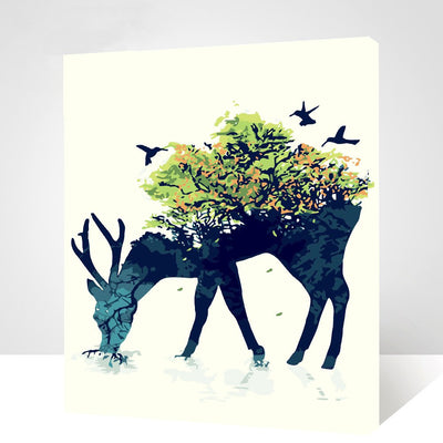 [ UK stock clearance ] Made4u [ 20" ] [ Wood Framed ] Paint By Numbers Kits