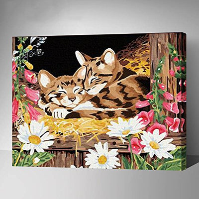 [ UK stock clearance ] Made4u [ 20" ] [ Wood Framed ] Paint By Numbers Kits