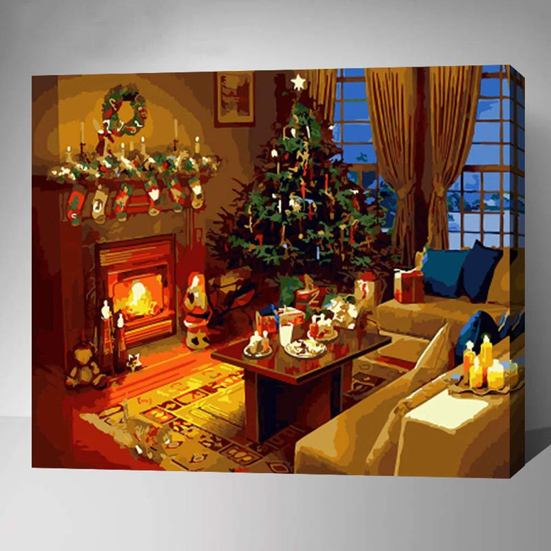 [ CA stock clearance ] Made4u [ 20" ] [ Wood Framed ] Paint By Numbers Kits