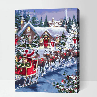 [ CA stock clearance ] Made4u [ 20" ] [ Wood Framed ] Paint By Numbers Kits