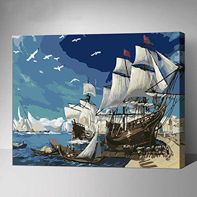 [ UK stock clearance ] Made4u [ 20" ] [ Wood Framed ] Paint By Numbers Kits