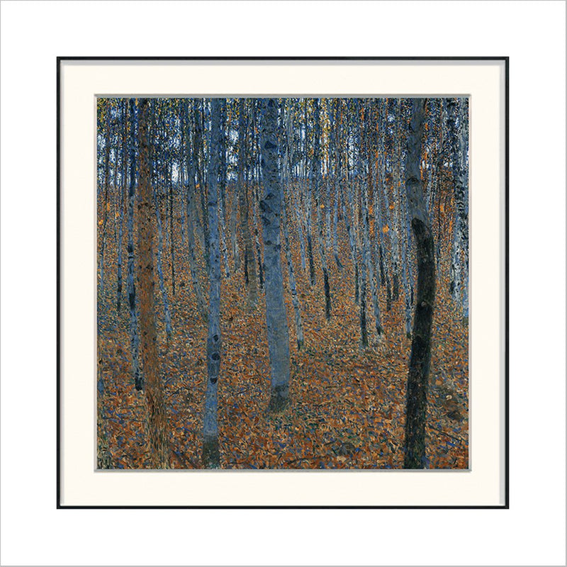 [ Gustav Klimt ][ Buchen Hain ] Museum Class Art Reproduction Painting [ CRUSE 3.82 Giga Resolution Original Piece Scanned and Painted] [ Aluminum Alloy Hand Framed ]