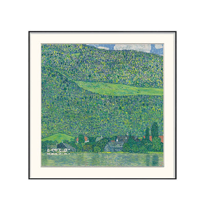 [ Gustav Klimt ][ Unterach am Attersee ] Museum Class Art Reproduction Painting [ CRUSE 3.82 Giga Resolution Original Piece Scanned and Painted] [ Aluminum Alloy Hand Framed ]