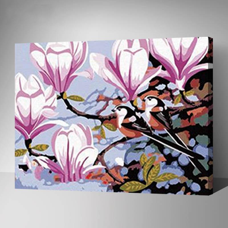 MADE4U [20"] [Wood Framed] Paint By Numbers Kit with Brushes and Paint