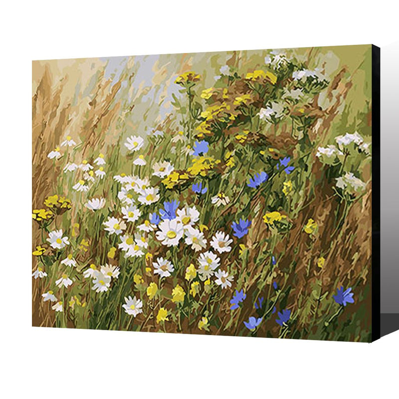 MADE4U [ Flowers Series ] [ 20" ] [ Wood Framed ] Paint By Numbers Kit with Brushes and Paints ( Flowers HHGZGX25280 )