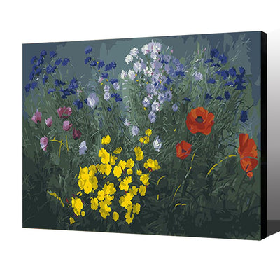 MADE4U [ Flowers Series ] [ 20" ] [ Wood Framed ] Paint By Numbers Kit with Brushes and Paints ( Flowers HHGZGX25596 )