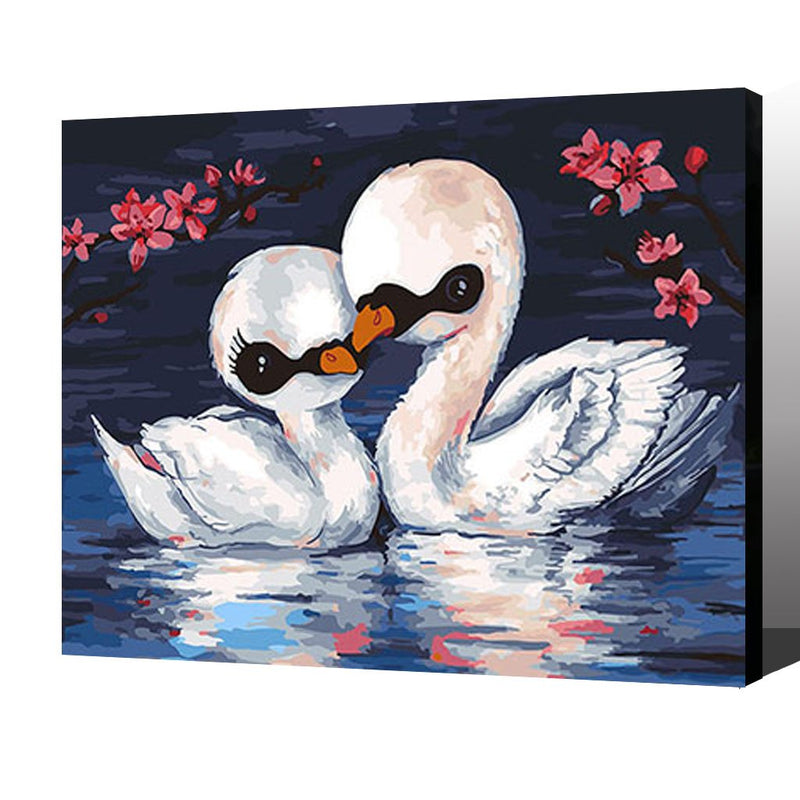 MADE4U [ Animal 8 Series ] [ 20" ] [ Wood Framed ] Paint By Numbers Kit with Brushes and Paints ( Animal HHGZGX25656 )