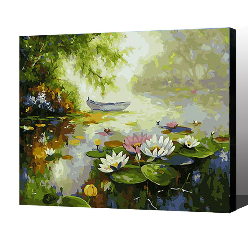 MADE4U [ Scenery Series ] [ 20" ] [ Wood Framed ] Paint By Numbers Kit with Brushes and Paints ( Scenery HHGZGX26084 )