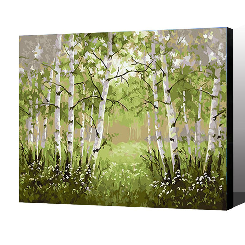 MADE4U [ Scenery Series ] [ 20" ] [ Wood Framed ] Paint By Numbers Kit with Brushes and Paints ( Scenery HHGZGX26086 )