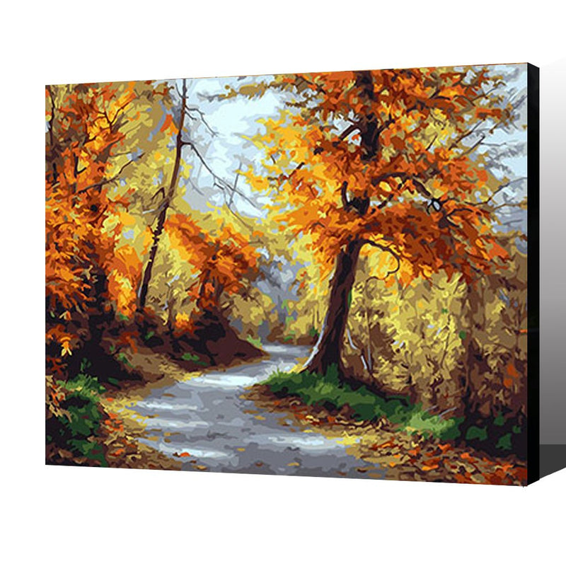 MADE4U [ Scenery Series ] [ 20" ] [ Wood Framed ] Paint By Numbers Kit with Brushes and Paints ( Scenery HHGZGX26212 )