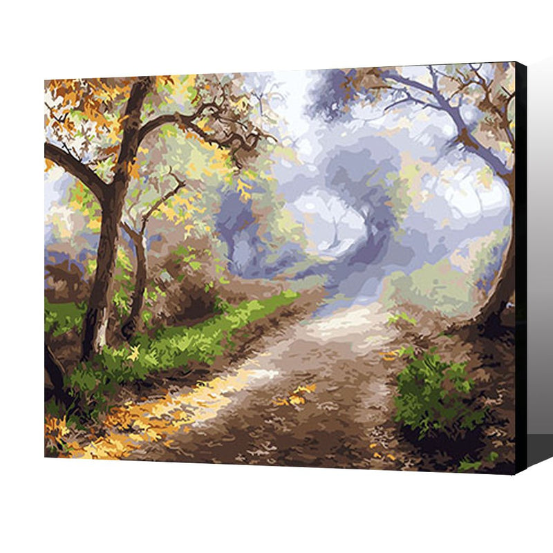 MADE4U [ Scenery Series ] [ 20" ] [ Wood Framed ] Paint By Numbers Kit with Brushes and Paints ( Scenery HHGZGX26216 )