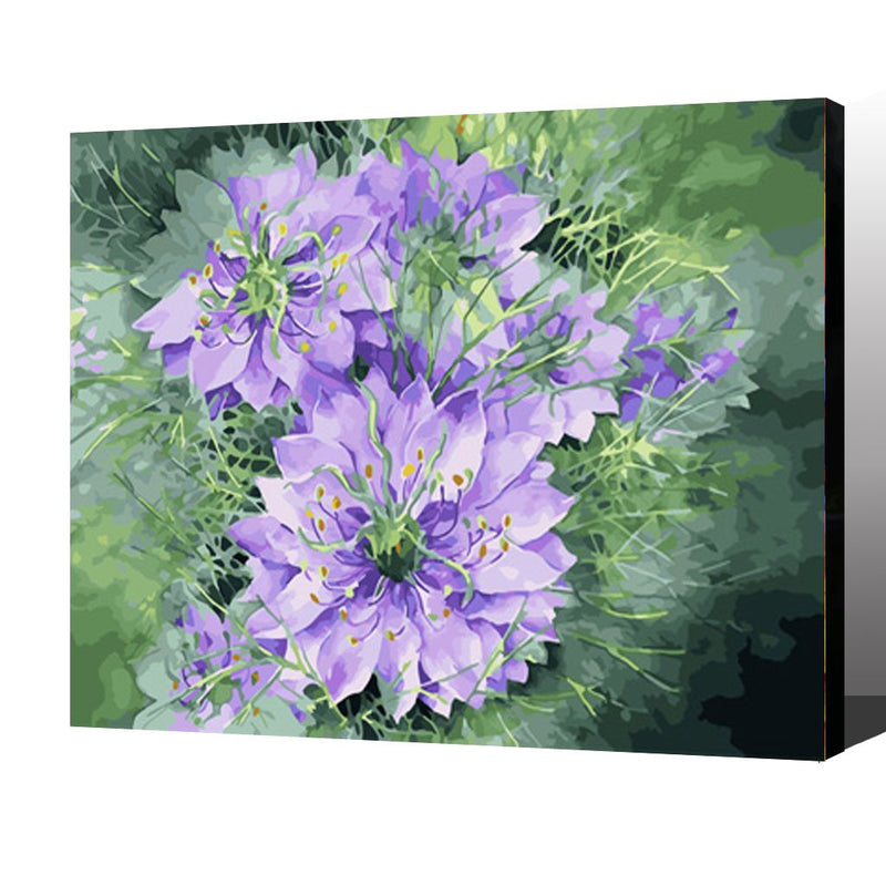 MADE4U [ Flowers Series ] [ 20" ] [ Wood Framed ] Paint By Numbers Kit with Brushes and Paints ( Flowers HHGZGX27761 )