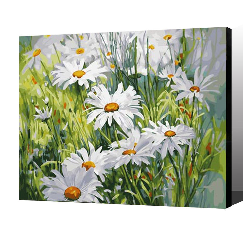 MADE4U [ Flowers Series ] [ 20" ] [ Wood Framed ] Paint By Numbers Kit with Brushes and Paints ( Flowers HHGZGX28403 )