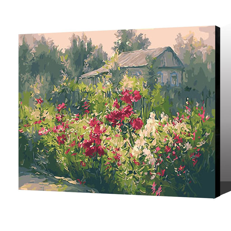 MADE4U [ Scenery Series ] [ 20" ] [ Wood Framed ] Paint By Numbers Kit with Brushes and Paints ( Scenery HHGZGX28804 )