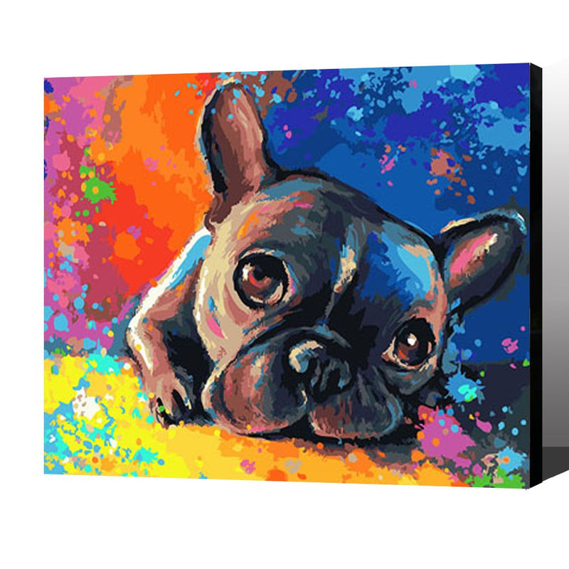 MADE4U [ Animal 8 Series ] [ 20" ] [ Wood Framed ] Paint By Numbers Kit with Brushes and Paints ( Animal HHGZGX28895 )