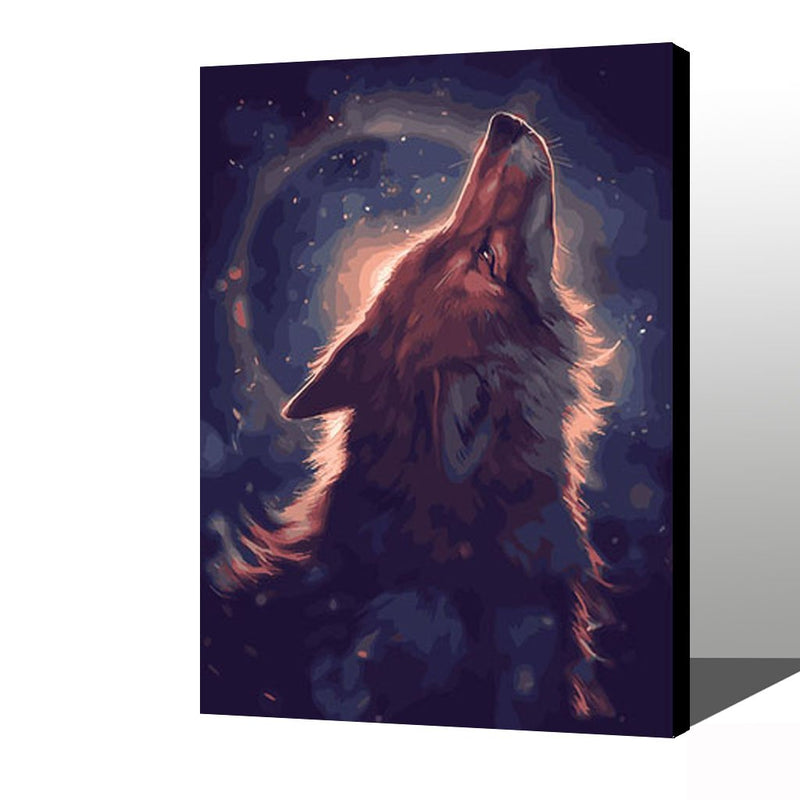 MADE4U [ Animal 8 Series ] [ 20" ] [ Wood Framed ] Paint By Numbers Kit with Brushes and Paints ( Animal HHGZGX29235 )