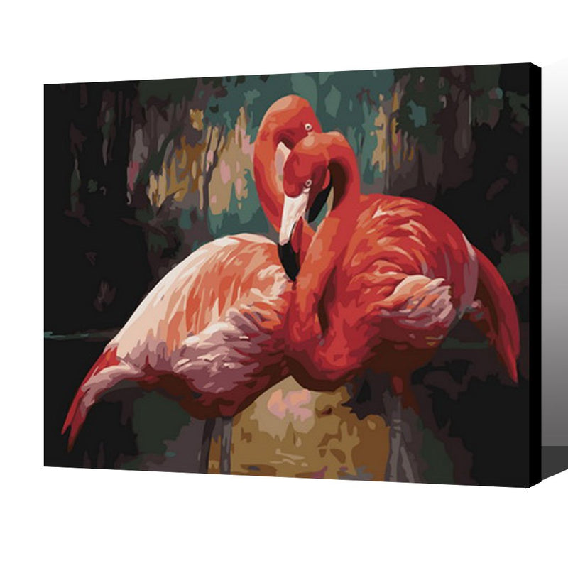 MADE4U [ Animal 7 Series ] [ 20" ] [ Wood Framed ] Paint By Numbers Kit with Brushes and Paints ( Animal HHGZGX32029 )