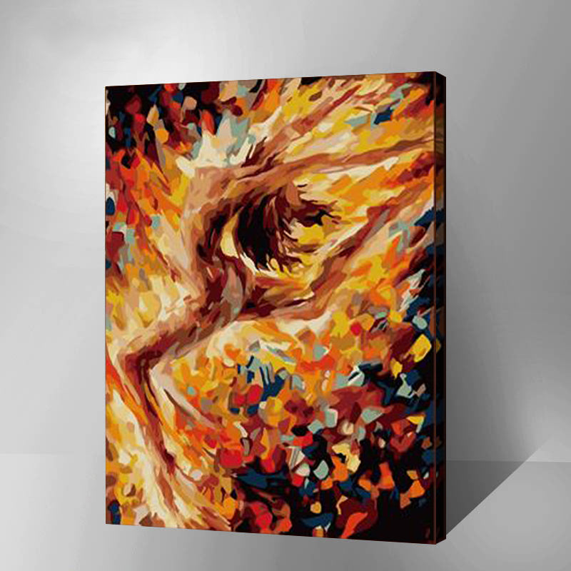 MADE4U [ Impressionism Series ] [ 20" ] [ Thicker (1") ] [ Wood Framed ] Paint By Numbers Kit with Brushes and Paints ( The Dance of Love HHGZGX6390 )