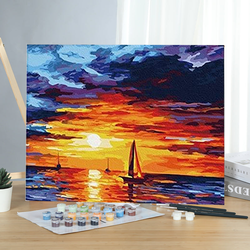 [ UK stock clearance ] Made4u [ 20" ] [ Wood Framed ] Paint By Numbers Kits