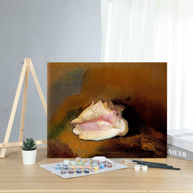 MADE4U [ Odilon Redon Series 1 ] [ 20" ] [ Thicker (1") ] [ Wood Framed ] Paint By Numbers Kit with Brushes and Paints