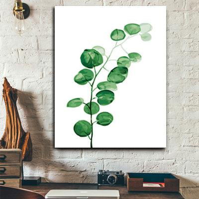 MADE4U [ Leaves Series ] [ 20" ] [ Thicker (1") ] [ Wood Framed ] Paint By Numbers Kit with Brushes and Paints ( Leaves QS065 )