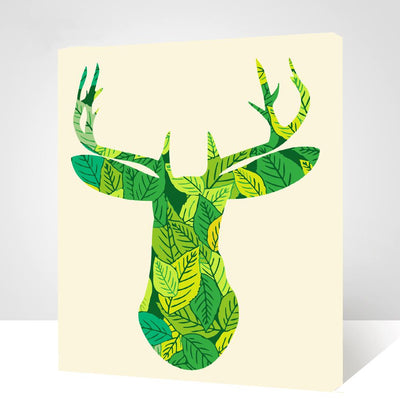 MADE4U [ Deer Series ] [ 20" ] [ Wood Framed ] Paint By Numbers Kit with Brushes and Paints ( Deer THSJ047 )