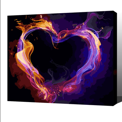 MADE4U [ Colorful Series ] [ 20" ] [ Wood Framed ] Paint By Numbers Kit with Brushes and Paints