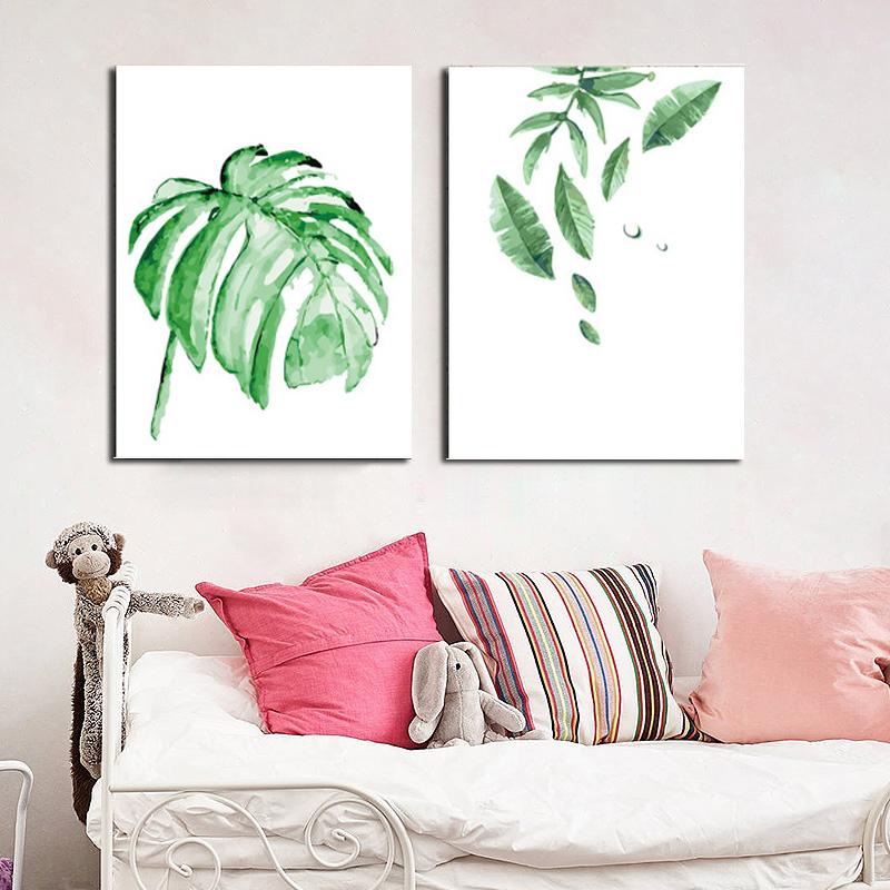 MADE4U [ Leaves Series ] [ 20" ] [ Thicker (1") ] [ Wood Framed ] Paint By Numbers Kit with Brushes and Paints ( Leaves Great Saver Bundle of 2 XL85X205 )