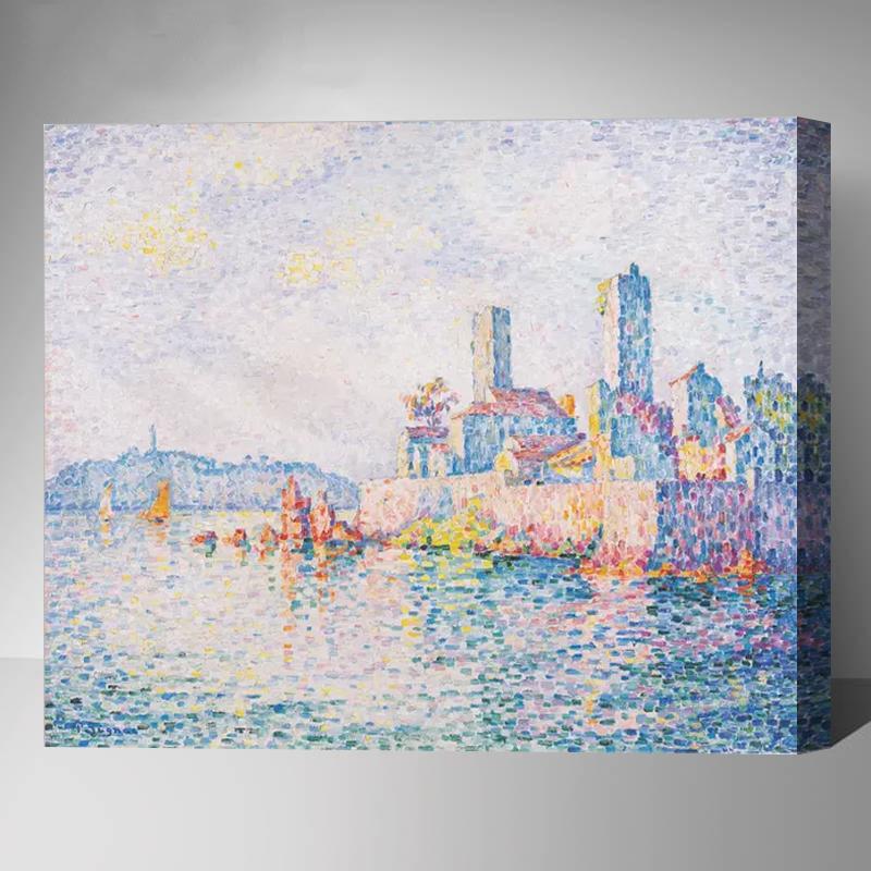 MADE4U [ Neo-impressionism Series ] [ 20" ] [ Thicker (1") ] [ Wood Framed ] Paint By Numbers Kit with Brushes and Paints ( Pointillism XYXPI4103 )
