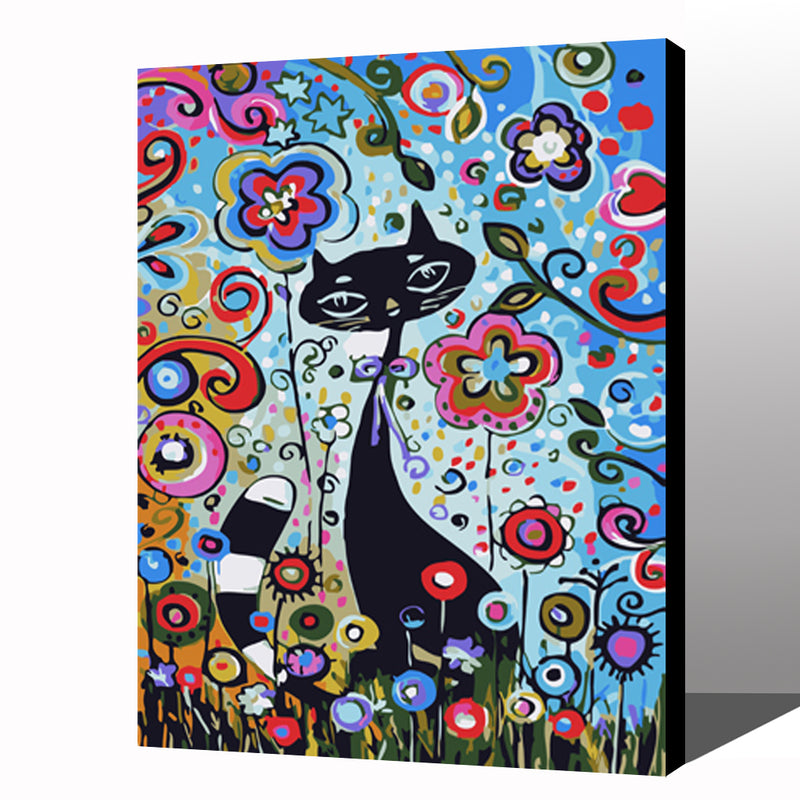 MADE4U [ Cartoon Series ] [ 20" ] [ Wood Framed ] Paint By Numbers Kit with Brushes and Paints ( Cartoon HHGZGX26785 ) NEW