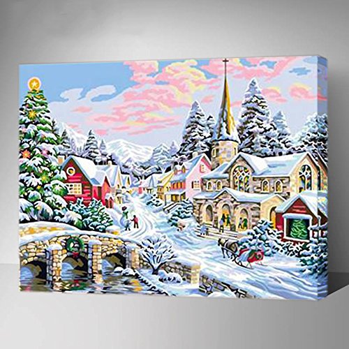 [ US stock clearance ] Made4u [ 20" ] [ Wood Framed ] Paint By Numbers Kits