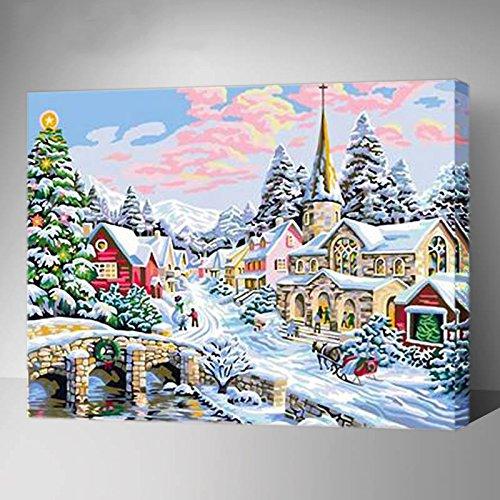 [ CA stock clearance ] Made4u [ 20" ] [ Wood Framed ] Paint By Numbers Kits