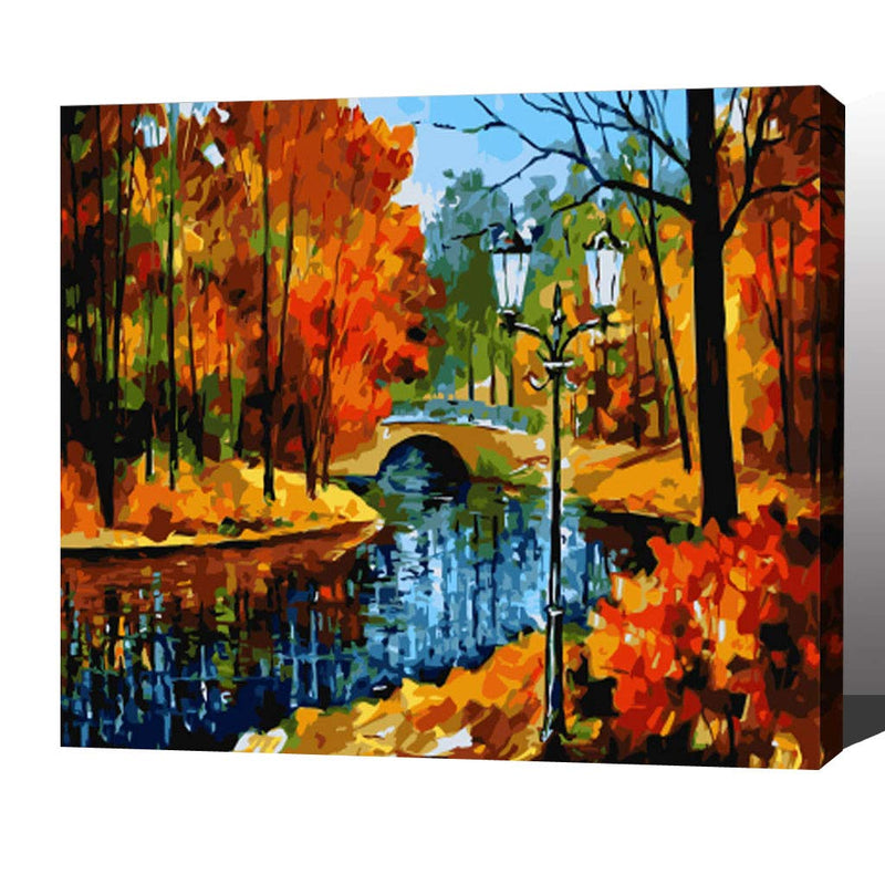 [ US stock clearance ] Made4u [ 20" ] [ Wood Framed ] Paint By Numbers Kits