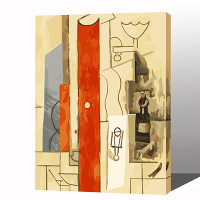MADE4U [ Abstract Series ] [ 20" ] [ Wood Framed ] Paint By Numbers Kit with Brushes and Paints ( Abstract HHGZGX3010 ) NEW
